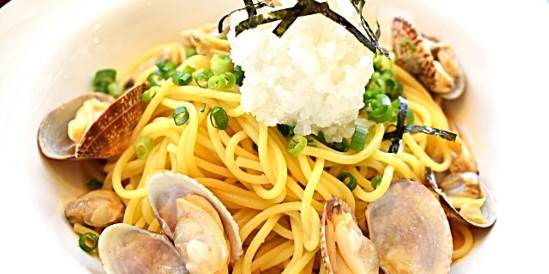 あさりの和風おろしパスタ-夏のイチオシ爽やかパスタ-のトップ画像